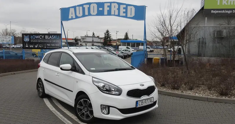 kia kujawsko-pomorskie Kia Carens cena 36500 przebieg: 192000, rok produkcji 2013 z Bydgoszcz